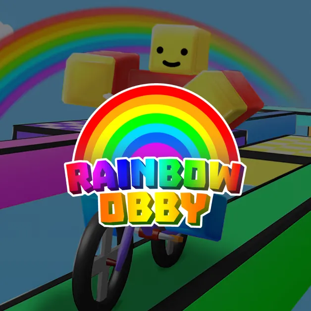 Rainbow Obby tekijältä Emolingo Games